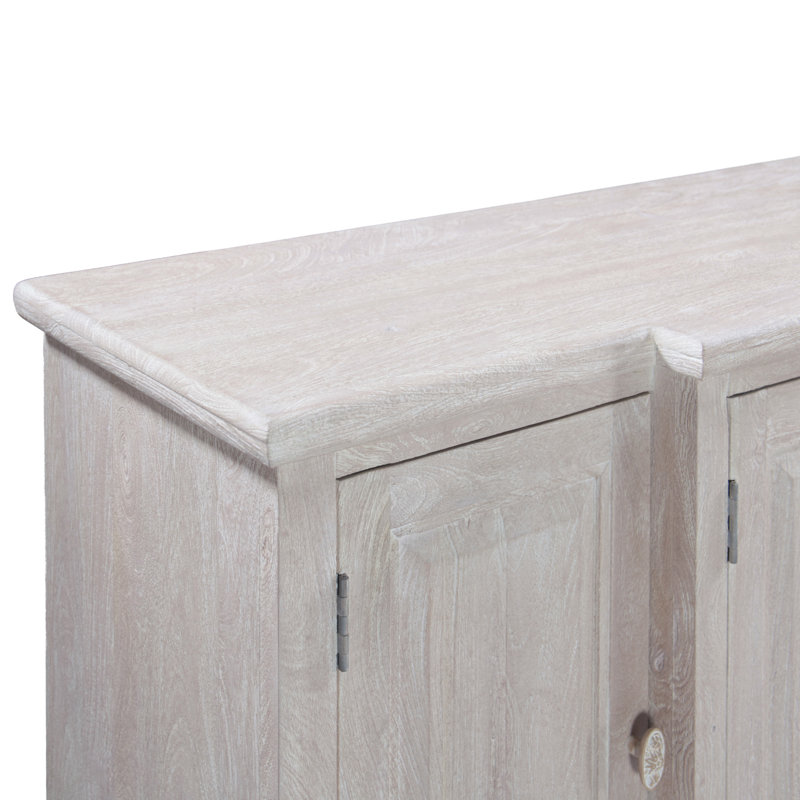 Lyons 68" Breakfront Sideboard in Heirloom White