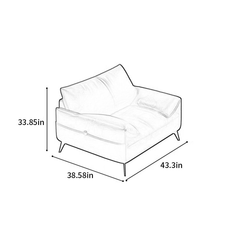 Canapé minimaliste italien