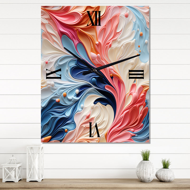 Horloge murale moderne Jasmen - Glam, Grand