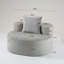 Canapé compressé: Canapé Moon Bay-YKX-33003A-1-Gris fumée-1014714514