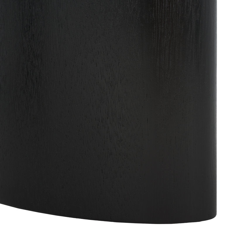Barnard Rectangle Wood Coffee Table, Black