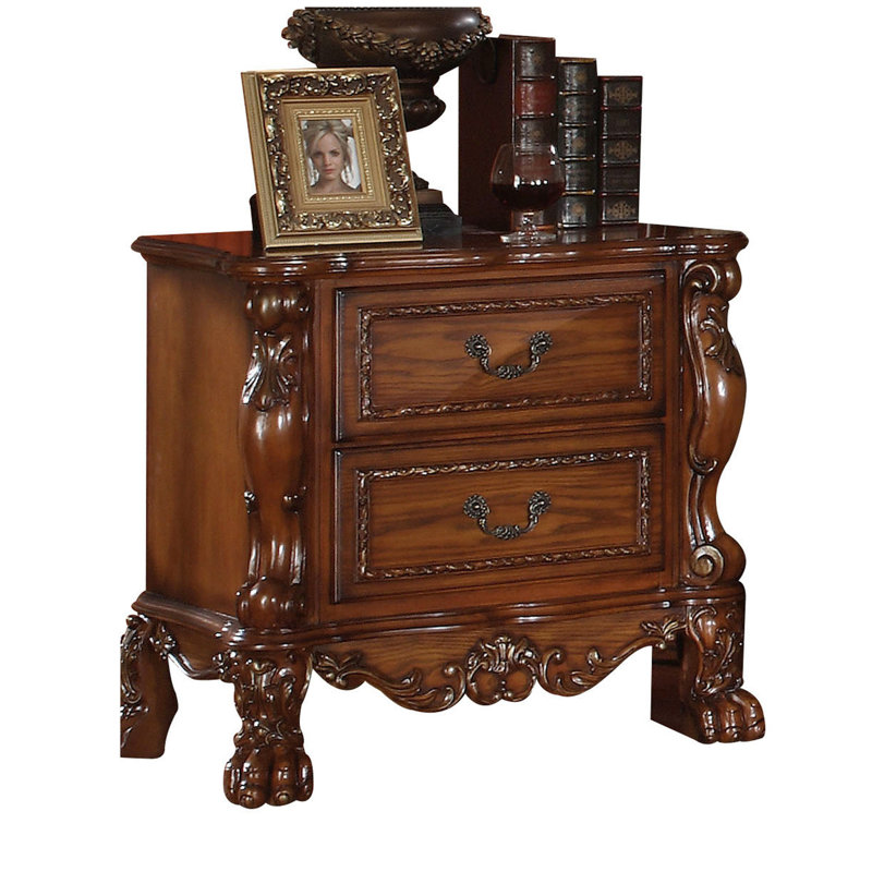 Table de chevet 2 chambres Cherry Oak