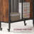Mobile Folding Dining Table Extendable Kitchen Table Storage Shelf