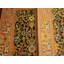 Tapis orange oriental en laine noué à la main 4 pi 3 po x 5 pi 11 po Oriental