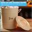 Harbour Housewares - Vintage Metal Ice Bucket with Scoop-1061213572