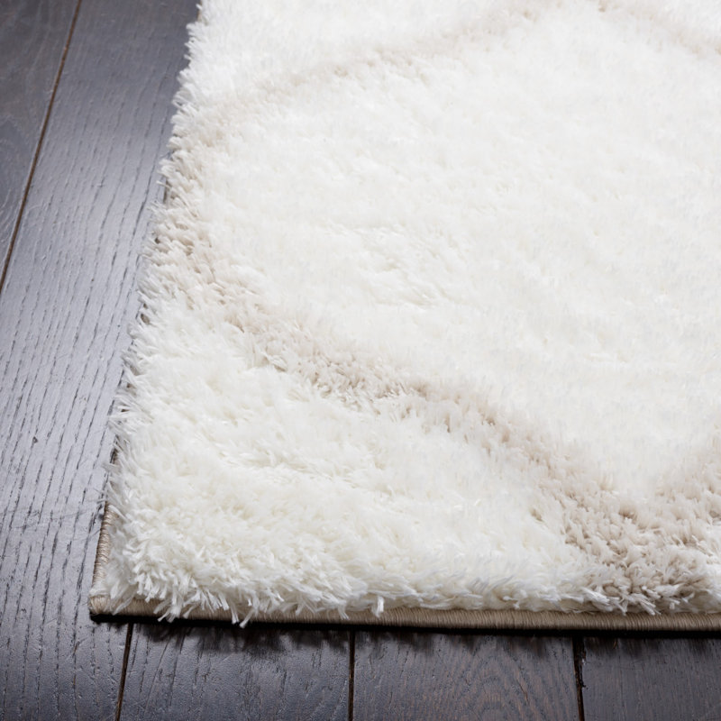 Tahoe Shag Performance Geometric Rug, Runner 2' x 9'