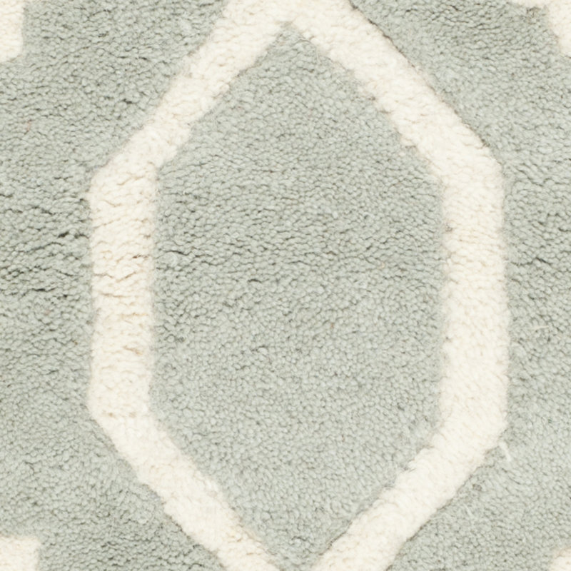 Huntress Geometric Wool Hand Woven Area Rug, Rectangle 152 x 244 cm