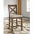 Hannaa 6 - Person Extendable Four Leg Dining Set