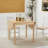 Drop Leaf Solid Wood Kitchen Table for Small Spaces