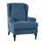 Polyester Blend Denim Blue