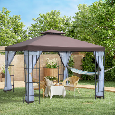 3m x 3m Metal Patio Gazebo