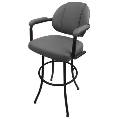 Mecos Swivel Upholstered Counter Stool