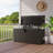 Costway 45'' W 73 Gallons Lockable Deck Box in Brown