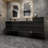Golitz 91'' Double Bathroom Vanity with Stainless Steel Top-312237003