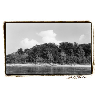 Serene Lake I - Wrapped Canvas Print