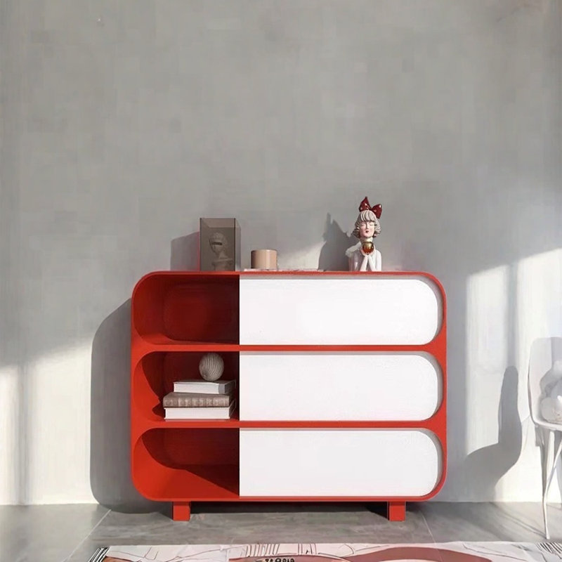 Commode d'entrée scandinave Creative, H 31,5 po x l 39,4 po x P 39,4 po