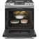 Ge 30" Slide-in Convection Gas Range With No Preheat Air Fry Slate - Jcgs760epes