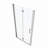 1/4" Tempered Glass Universal Pivot Shower Door - 1 3/8" Adjustable, 36000 Times Assessed For Smooth Rotation And Leakage, , Aluminium Alloy Adjustment, Checked, Leak, System,-121479062
