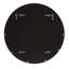 Ames Round Stainless Steel Beveled Mirror-801500182
