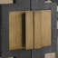 Larson Two-Door Glass Oak Wood Cabinet-1175925556-1175925547