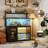 Reversible 55-75 Gallon Fish Tank Stand With Cabinet And Shelf-1569600080