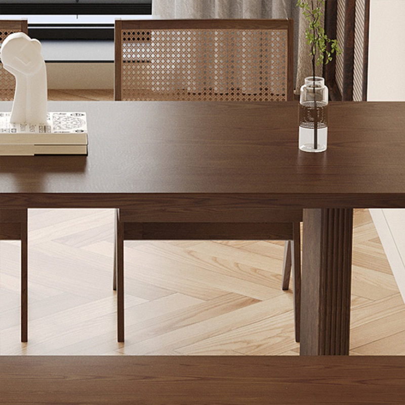 All solid wood creative table set