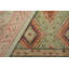 Distressed Homage Hand Knotted Wool Geometric Area Rug-1554501599