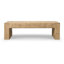 Seaside Slab Coffee Table 60x30 Weathered Natural