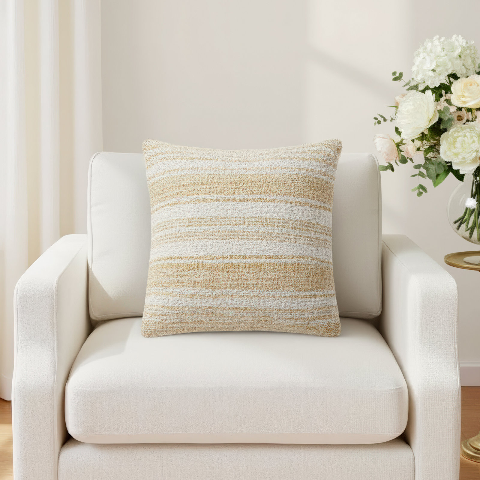 Striped Throw Pillow