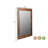 Chaliyah Solid Wood Flat Mirror-97820512