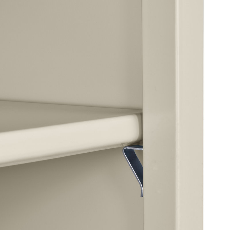 Bibliothèque standard Elite Steel, Mastic, H 72 po x l 36 po x P 18 po