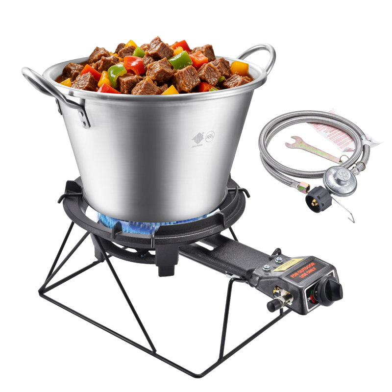 Wok d'extérieur 22qt Arcaz, H 19 po x l 20 po x P 13 po