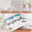 Mallus 120CM x 60CM Electric Height Adjustable Standing Desk-1965872732-1965872733
