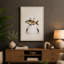 Fish on Pearl Boho - Wrapped Canvas-307836534-307836540