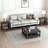 Weddel Basilico Modern Farmhouse 3 Piece Living Room Table Set-497419159