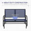 Banc oscillant d'extérieur Shaer