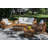 Alyshia 5-Person Wicker Patio Seating Group with Sunbrella Cushions