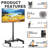 Rolling Tv Stand With Mount With Power Outlet For Most 13-50 Inch Tvs/screen Up To 55 lbs