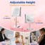 Miroir de maquillage mural avec lumières Ruacq-129888424