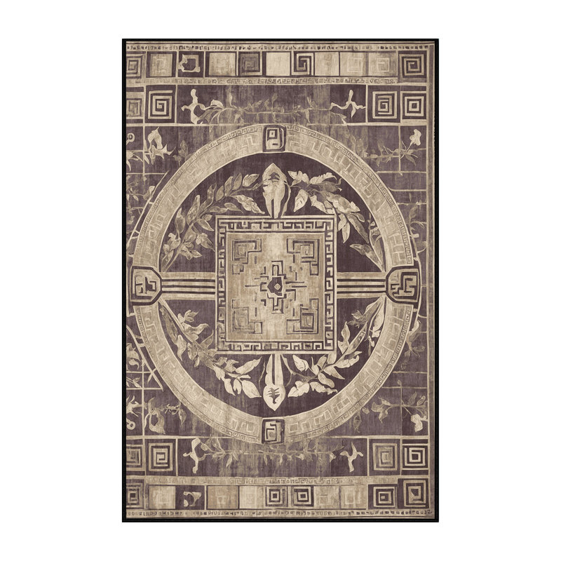 Minotaur's Labyrinth Rug, Rectangle 2' x 3'