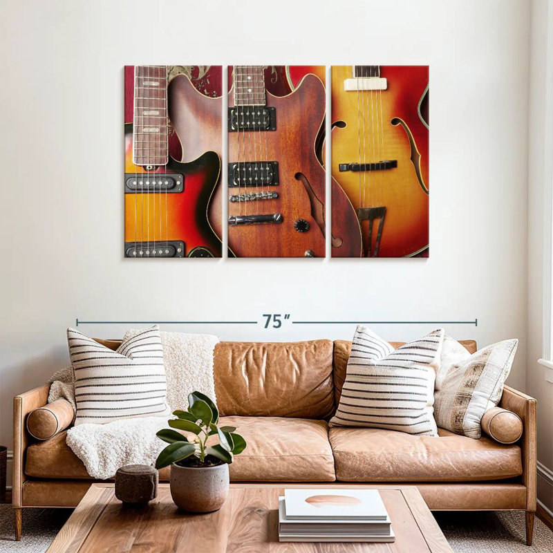Collection de guitare acoustique Abarca, H 36 po x l 57 po