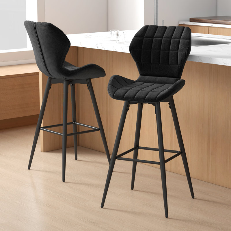 Niverville Upholstered Bar Stool