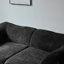 Canapé 2 places en velours avec coussins-345001520