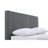Weselyn Graphite Upholstered Platform Bed