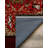 Guria Red/Burgundy Oriental Machine Printed Cotton Chenille Area Rug-1419532415