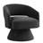 Rose Pink Swivel Chair With Velvet Upholstery, 360 Degree Mobility, Modern Look For Living Room, Bedroom, Office Armchair Rotation, Pink, Home Decoration-1574075607