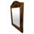 Wood Flat Wall Mirror