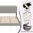 KING-Boucle Upholstered Solid Wood Bed Frame Soft Rounded Corners Headboard Low Profile Bed Frame with RGB LED Lights（No Mattress Included）-226992979-226992982