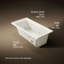 Archer® 60" x 30" Drop-in Whirlpool Bathtub-2131292361-2131941121