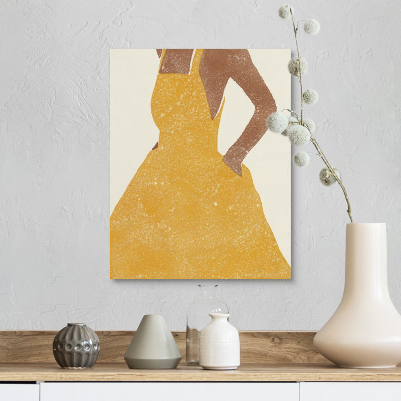 «All Dressed up II» par Moira Hershey, reproduction d'art sur toile, H 14 po x l 11 po x P 1,25 po, Toile tendue